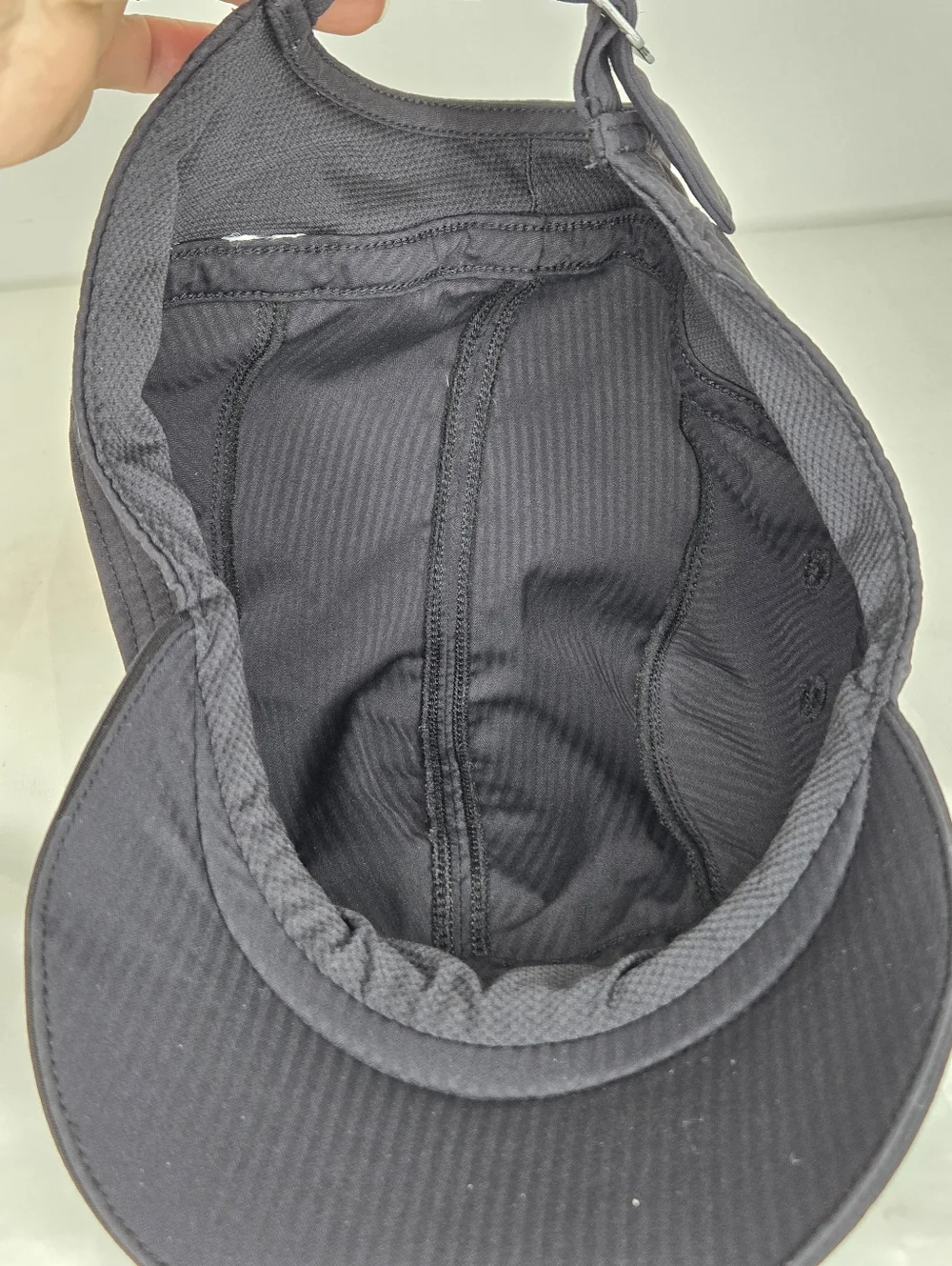 Lululemon OS Black Baseball Cap Lightweight with Structured Brim (no Hangtag) - Picture 7 of 7